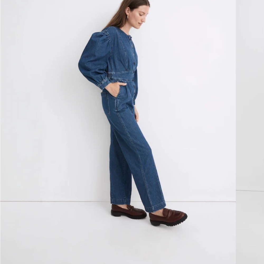 Madewell Blue Women's Jeans Overalls - Picture 2 of 13